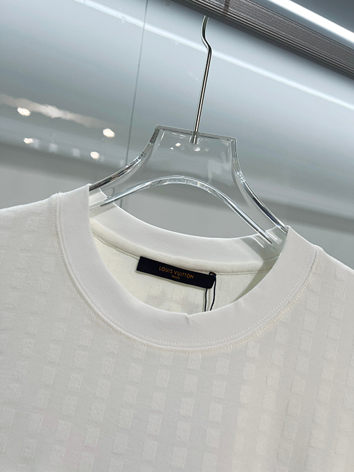 ルイヴィトン Louis Vuitton 全体にモノグラムのテリークロス刺繍パッチワークレターロゴの半袖Tシャツ