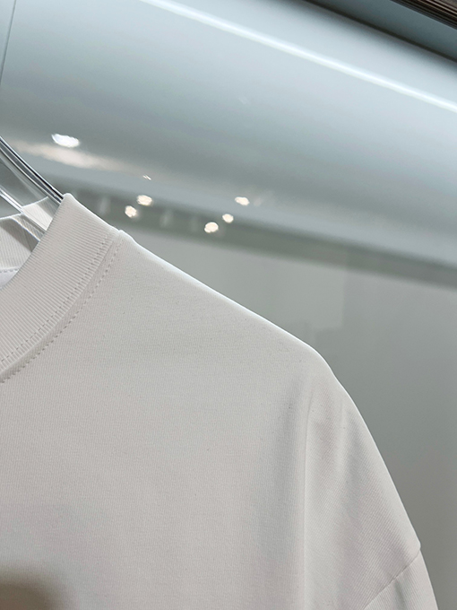 ディオール DIOR 星空ひまわりフロック刺繍レターロゴ半袖Tシャツ