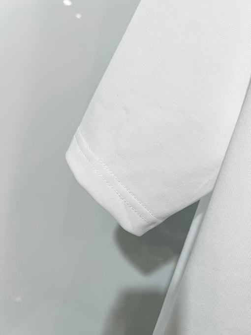 ディオール DIOR 星空ひまわりフロック刺繍レターロゴ半袖Tシャツ