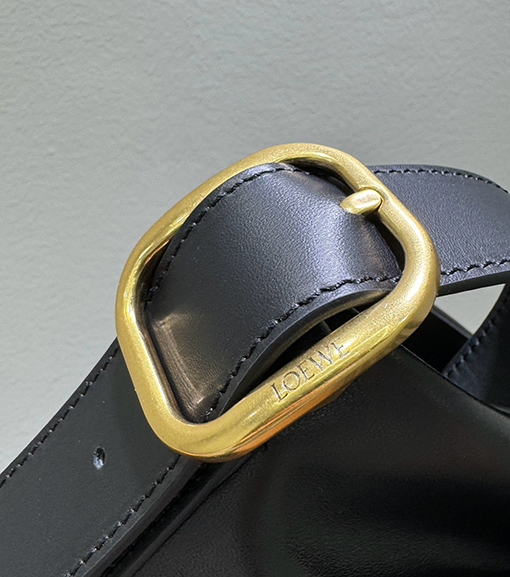 ロエベ Draped レディースナパラムスキンハンドバッグ