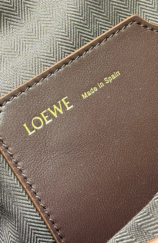 ロエベ Draped レディースナパラムスキンハンドバッグ