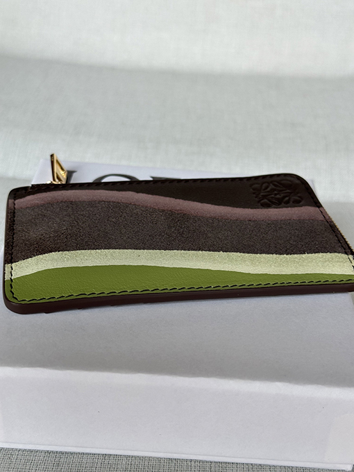 ロエベ Landscape グラデーションナッパレザーのコイン＆カードホルダー