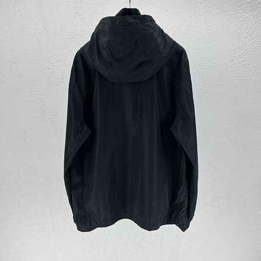 モンクレール プリントフード付きジャケット