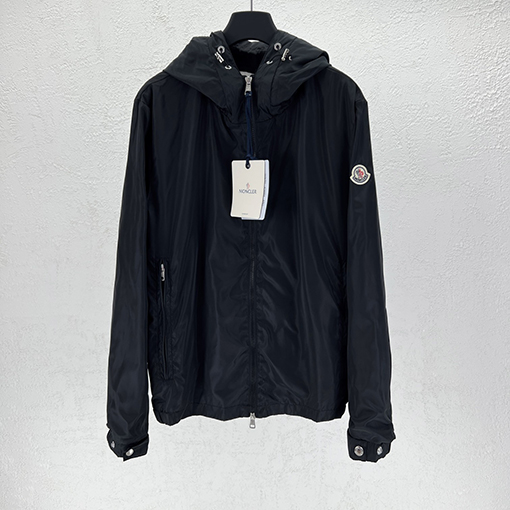 モンクレール 隠しカラーブロックフード付きジャケット