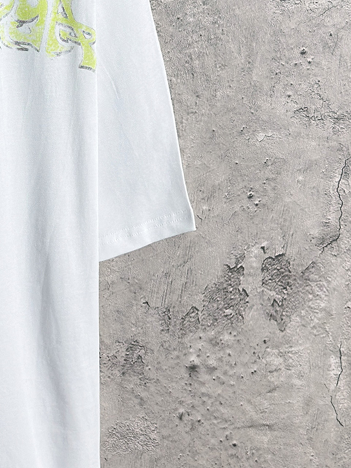 バレンシアガ Balenciaga 炎のグラフィティロゴ半袖Tシャツ