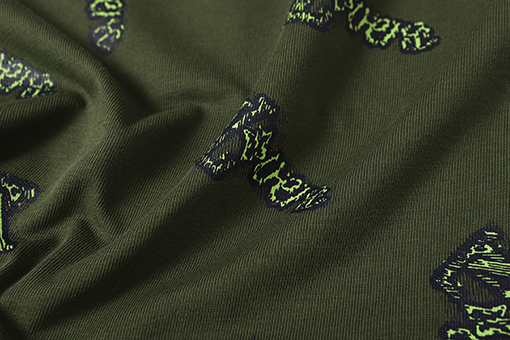 ルイヴィトン デジタルプリントロゴクルーネック半袖Tシャツ