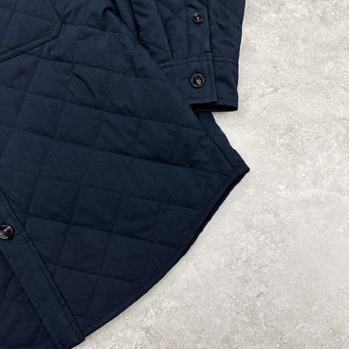 ボッテガヴェネタ ダイヤモンド柄のコットンコート