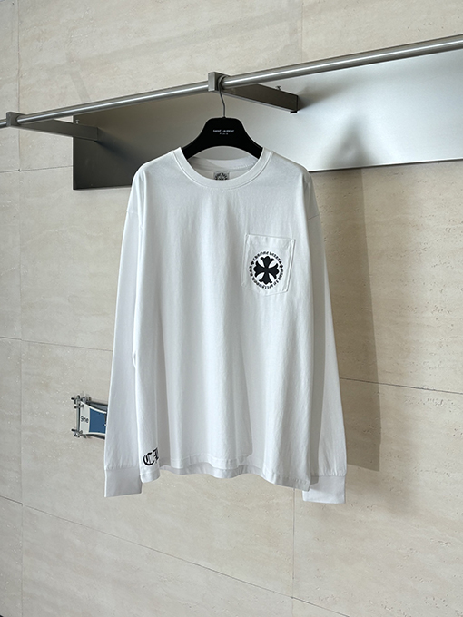 クロムハーツ Vintage サンスクリット十字の長袖シャツ