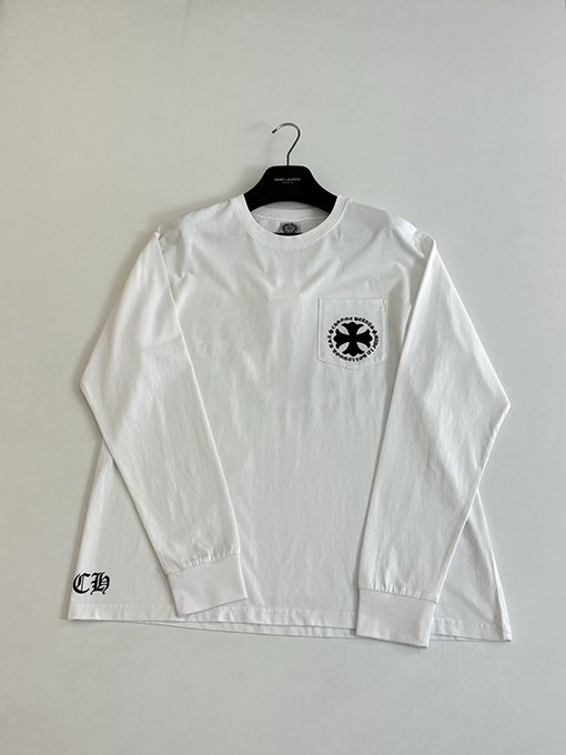 クロムハーツ Vintage サンスクリット十字の長袖シャツ