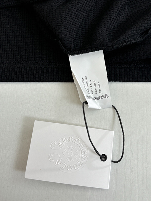 クロムハーツコピー ワッフルクロス柄長袖シャツ