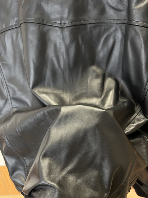 セリーヌ 高級ラペルレザージャケット