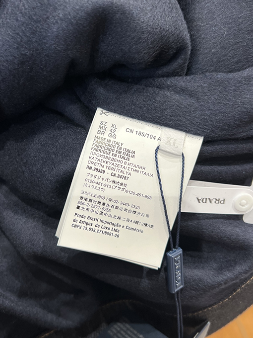 プラダブランドスーパーコピー スエードパッチワークデニムレザージャケット