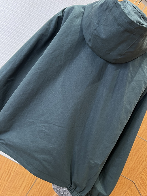 グッチ 両面リバーシブルスタンドカラーフードジャケット