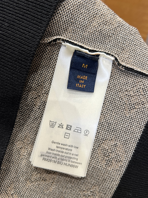 ルイヴィトンスーパーコピー グラデーション花柄のラウンドネックニットセーター