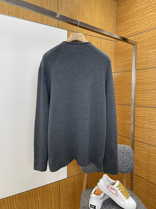 ディオール CD 刺繍入りニットジップアップカーディガン