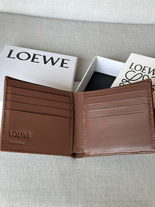 ロエベ X4 ミニマリスト ソフトグレインレザー 二つ折り財布