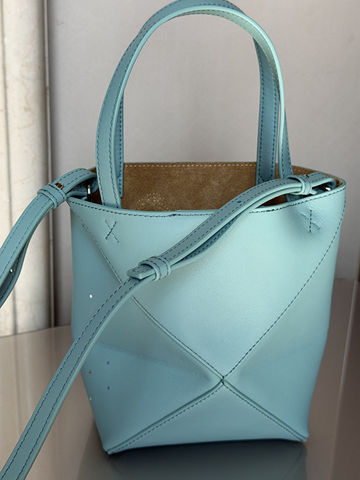 ロエベ 限定レディースタコミニパズルフォールドハンドバッグ