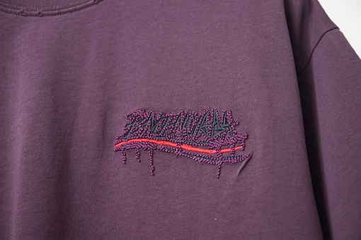 バレンシアガスーパーコピー Balenciaga 早春ロゴ刺繍入り半袖Tシャツ