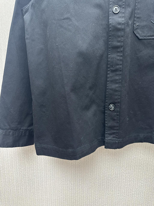 サンローラン 新作コットンリネンギャバジンジャケット風の長袖シャツ