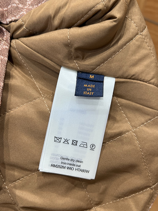 ルイヴィトン 重工業なビーズ刺繍ジャカードベスト