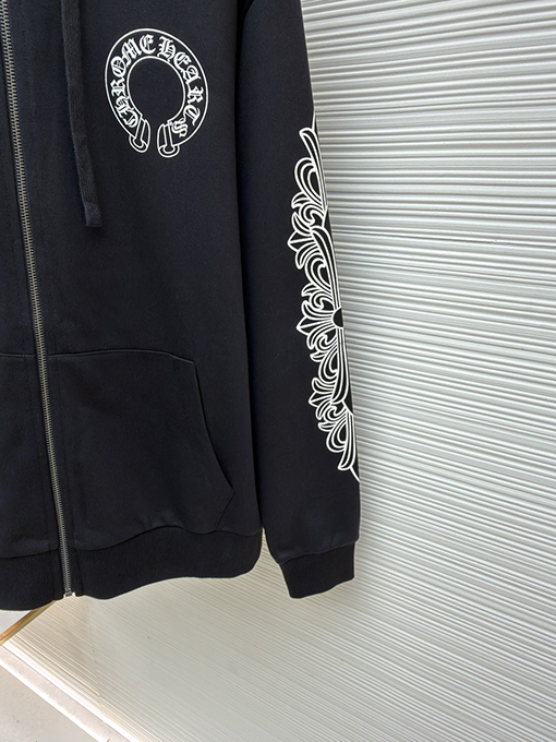 クロムハーツ ホースシューキリン ジップアップフード付きジャケット