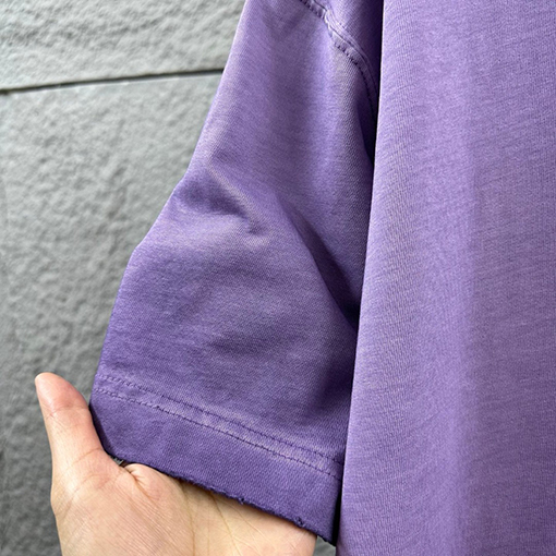 クロムハーツ 重工業なダメージヴィンテージスタイル立体なカラーホットフィックスラインストーン付き半袖Tシャツ