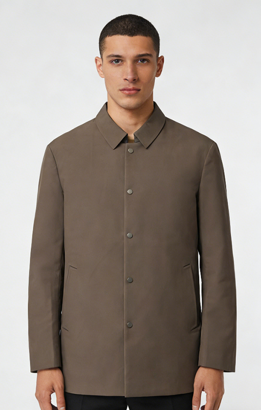 バーバリー ミドル丈のビジネスカジュアルジャケット