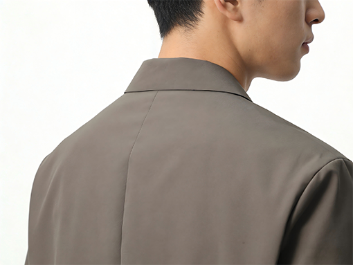 バーバリー ミドル丈のビジネスカジュアルジャケット