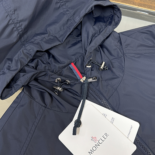 モンクレール Etiache フード付きジャケット トレンチコート