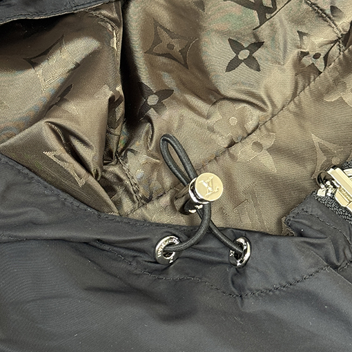 ルイヴィトン 両面リバーシブルフード付きメンズジャケット