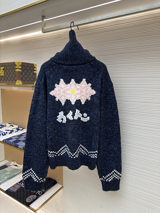 ルイヴィトン Nigo シリーズ ジッパー付きニットウエスト絞りジャケット