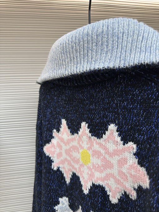 ルイヴィトン Nigo シリーズ ジッパー付きニットウエスト絞りジャケット