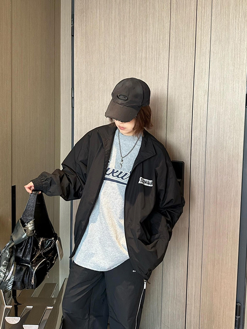 バレンシアガ Balenciaga プリントコート