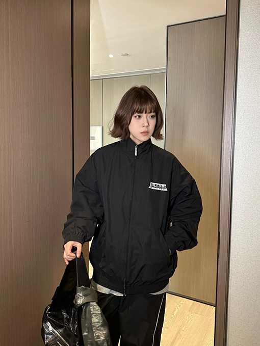 バレンシアガ Balenciaga プリントコート