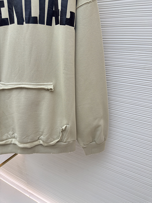 バレンシアガ Balenciaga マスキングテープ文字プリントパーカー