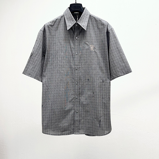 アクネストゥディオズ Acne Studios チェック柄の半袖シャツ