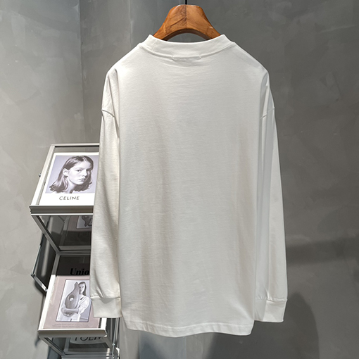 アレキサンダーワン Alexander Wang プリントロゴ入りブランドロゴ長袖シャツ