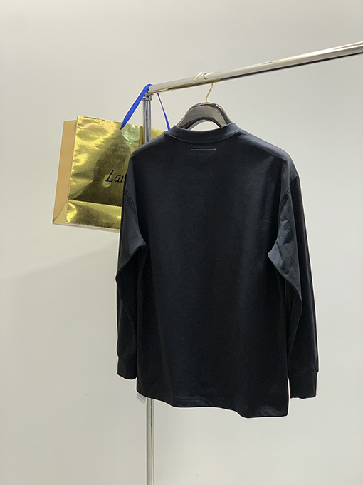 マルタンマルジェラ プリント文字柄ロゴ入り長袖シャツ