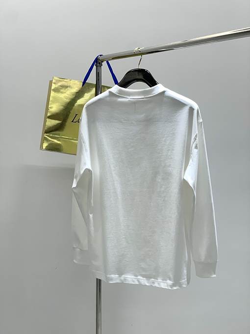 アレキサンダーワン 新作プリントレターロゴ長袖シャツ