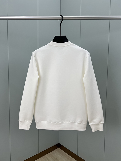 フェンディ カラフルなFFロゴ入りジッパー付きパッチポケットが胸元に付いたニットクルーネックのスウェットシャツ