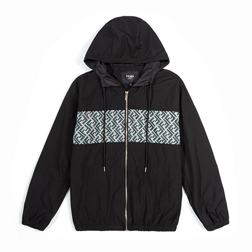 フェンディスーパーコピー 秋冬け厚パッチワーク二重構造ジャケット