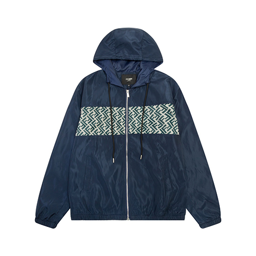 フェンディスーパーコピー 秋冬け厚パッチワーク二重構造ジャケット