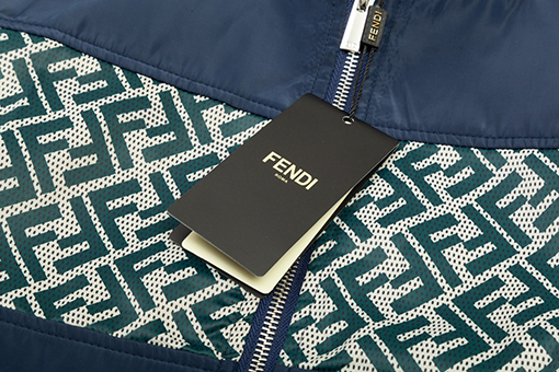 フェンディスーパーコピー 秋冬け厚パッチワーク二重構造ジャケット