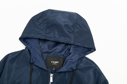 フェンディスーパーコピー 秋冬け厚パッチワーク二重構造ジャケット