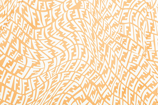 フェンディ 秋と冬にぴっ両面たりのリバーシブルパッチワークジャケット