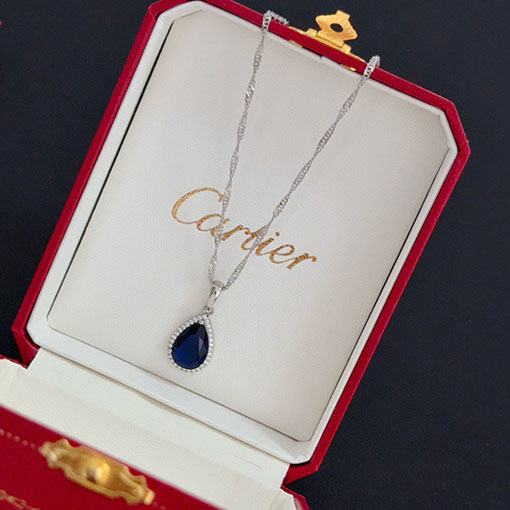 カルティエ レディースダイヤモンドネックレス