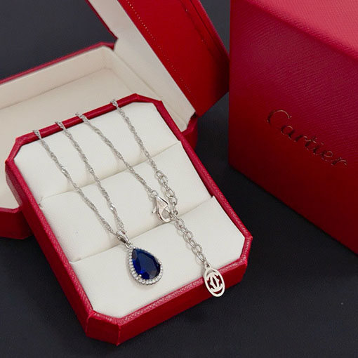 カルティエ レディースダイヤモンドネックレス