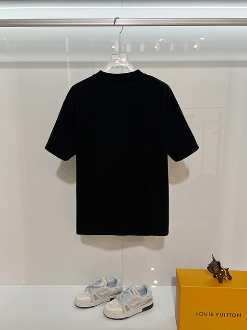 バーバリースーパーコピー BURBERRY パッチワークチェック柄のシールドにぼやけた刺繍ロゴの半袖Tシャツ