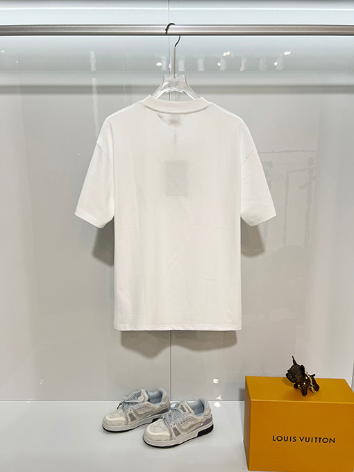 バーバリースーパーコピー BURBERRY パッチワークチェック柄のシールドにぼやけた刺繍ロゴの半袖Tシャツ