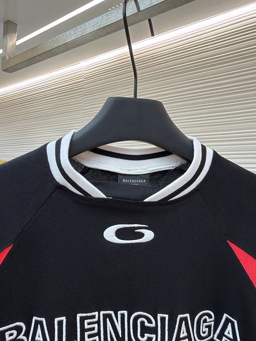 バレンシアガ Balenciaga NBA コラボレーション刺繍入り長袖シャツ